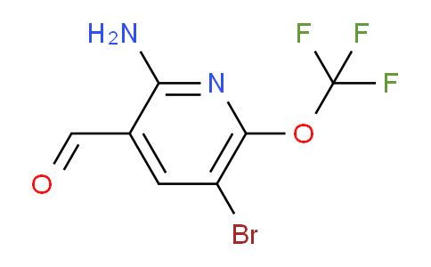 AM195873 | 1803538-59-1 | 2-Amino-5-bromo-6-(trifluoromethoxy)pyridine-3-carboxaldehyde