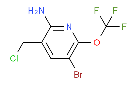 AM195885 | 1804583-57-0 | 2-Amino-5-bromo-3-(chloromethyl)-6-(trifluoromethoxy)pyridine
