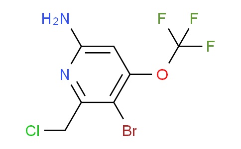 AM195887 | 1803675-58-2 | 6-Amino-3-bromo-2-(chloromethyl)-4-(trifluoromethoxy)pyridine