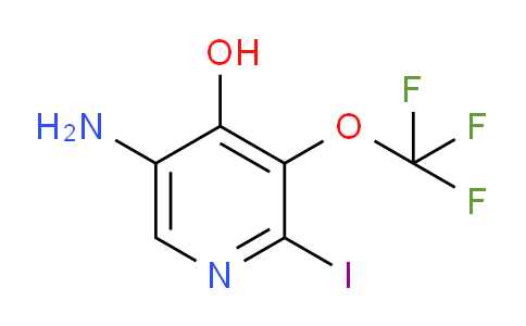 5-Amino-4-hydroxy-2-iodo-3-(trifluoromethoxy)pyridine