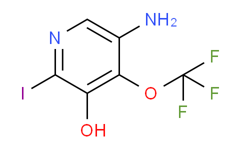 5-Amino-3-hydroxy-2-iodo-4-(trifluoromethoxy)pyridine
