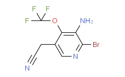 AM195936 | 1806183-76-5 | 3-Amino-2-bromo-4-(trifluoromethoxy)pyridine-5-acetonitrile