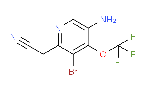 AM195944 | 1804584-54-0 | 5-Amino-3-bromo-4-(trifluoromethoxy)pyridine-2-acetonitrile