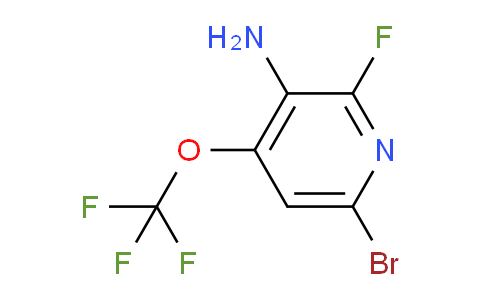 AM195961 | 1804586-74-0 | 3-Amino-6-bromo-2-fluoro-4-(trifluoromethoxy)pyridine