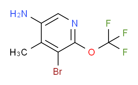 AM195969 | 1803629-43-7 | 5-Amino-3-bromo-4-methyl-2-(trifluoromethoxy)pyridine