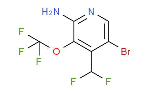 AM195971 | 1804575-06-1 | 2-Amino-5-bromo-4-(difluoromethyl)-3-(trifluoromethoxy)pyridine
