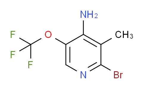 AM195973 | 1804453-83-5 | 4-Amino-2-bromo-3-methyl-5-(trifluoromethoxy)pyridine