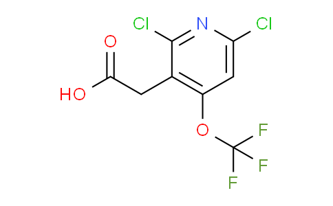 2,6-Dichloro-4-(trifluoromethoxy)pyridine-3-acetic acid