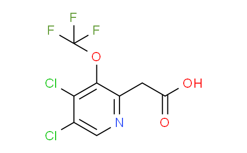 4,5-Dichloro-3-(trifluoromethoxy)pyridine-2-acetic acid