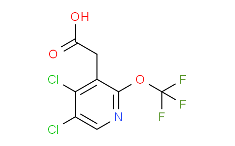 4,5-Dichloro-2-(trifluoromethoxy)pyridine-3-acetic acid