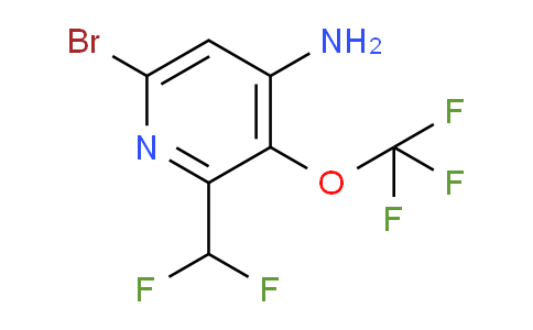 AM195998 | 1804016-57-6 | 4-Amino-6-bromo-2-(difluoromethyl)-3-(trifluoromethoxy)pyridine