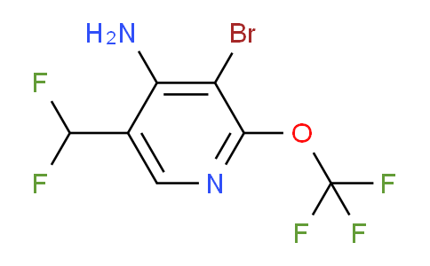 AM196001 | 1805932-10-8 | 4-Amino-3-bromo-5-(difluoromethyl)-2-(trifluoromethoxy)pyridine