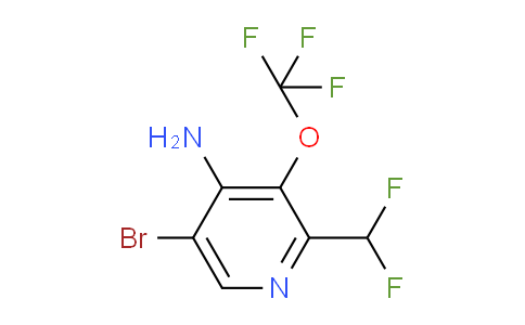 AM196003 | 1803441-22-6 | 4-Amino-5-bromo-2-(difluoromethyl)-3-(trifluoromethoxy)pyridine