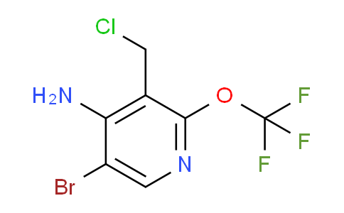 4-Amino-5-bromo-3-(chloromethyl)-2-(trifluoromethoxy)pyridine