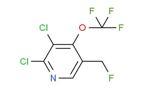 2,3-Dichloro-5-(fluoromethyl)-4-(trifluoromethoxy)pyridine