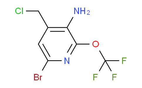 AM196031 | 1804521-25-2 | 3-Amino-6-bromo-4-(chloromethyl)-2-(trifluoromethoxy)pyridine