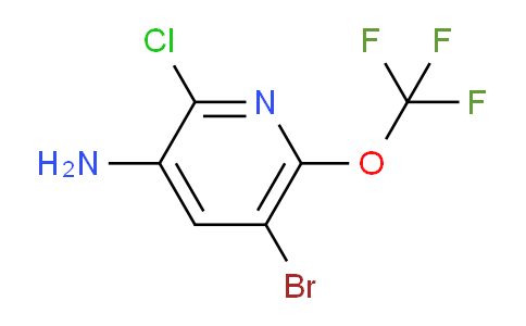 AM196036 | 1806134-74-6 | 3-Amino-5-bromo-2-chloro-6-(trifluoromethoxy)pyridine