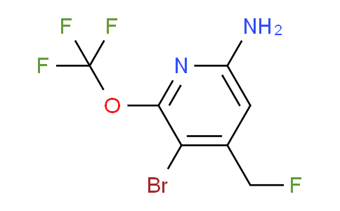 AM196041 | 1803630-81-0 | 6-Amino-3-bromo-4-(fluoromethyl)-2-(trifluoromethoxy)pyridine
