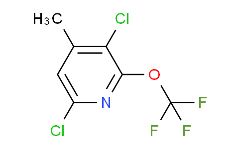 3,6-Dichloro-4-methyl-2-(trifluoromethoxy)pyridine