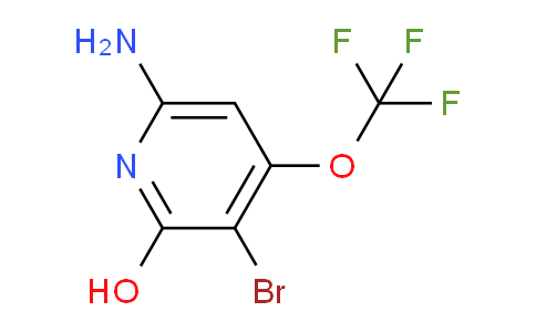 6-Amino-3-bromo-2-hydroxy-4-(trifluoromethoxy)pyridine