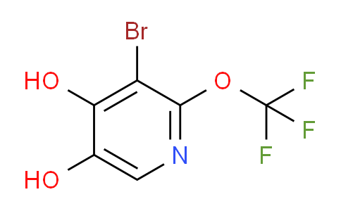AM196053 | 1804289-24-4 | 3-Bromo-4,5-dihydroxy-2-(trifluoromethoxy)pyridine