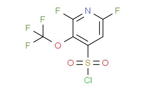 2,6-Difluoro-3-(trifluoromethoxy)pyridine-4-sulfonyl chloride
