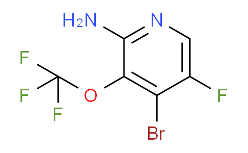 2-Amino-4-bromo-5-fluoro-3-(trifluoromethoxy)pyridine