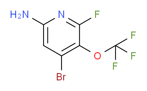 6-Amino-4-bromo-2-fluoro-3-(trifluoromethoxy)pyridine