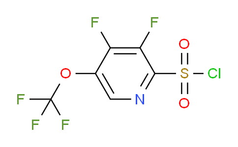 3,4-Difluoro-5-(trifluoromethoxy)pyridine-2-sulfonyl chloride