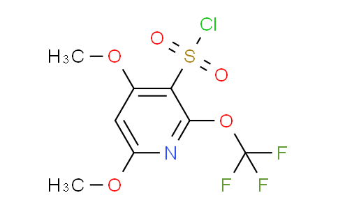 AM196090 | 1804596-23-3 | 4,6-Dimethoxy-2-(trifluoromethoxy)pyridine-3-sulfonyl chloride