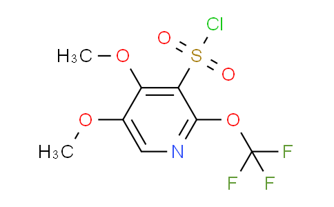 AM196098 | 1804003-18-6 | 4,5-Dimethoxy-2-(trifluoromethoxy)pyridine-3-sulfonyl chloride