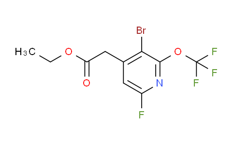 AM19611 | 1804575-62-9 | Ethyl 3-bromo-6-fluoro-2-(trifluoromethoxy)pyridine-4-acetate