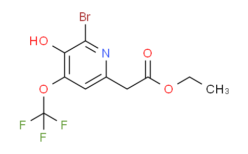 AM19613 | 1803917-90-9 | Ethyl 2-bromo-3-hydroxy-4-(trifluoromethoxy)pyridine-6-acetate