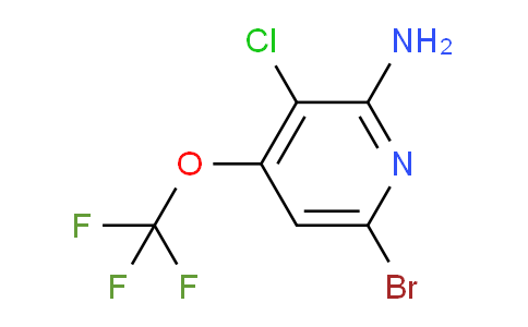 2-Amino-6-bromo-3-chloro-4-(trifluoromethoxy)pyridine