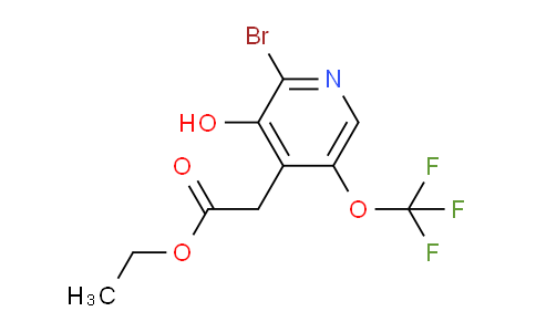 AM19614 | 1806231-70-8 | Ethyl 2-bromo-3-hydroxy-5-(trifluoromethoxy)pyridine-4-acetate