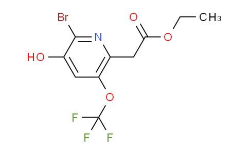 AM19615 | 1804582-21-5 | Ethyl 2-bromo-3-hydroxy-5-(trifluoromethoxy)pyridine-6-acetate