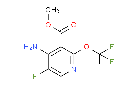 Methyl 4-amino-5-fluoro-2-(trifluoromethoxy)pyridine-3-carboxylate