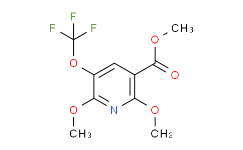 Methyl 2,6-dimethoxy-3-(trifluoromethoxy)pyridine-5-carboxylate
