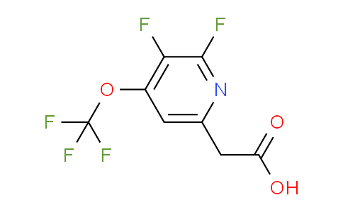 2,3-Difluoro-4-(trifluoromethoxy)pyridine-6-acetic acid