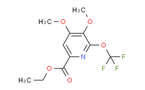 AM196188 | 1803456-28-1 | Ethyl 3,4-dimethoxy-2-(trifluoromethoxy)pyridine-6-carboxylate
