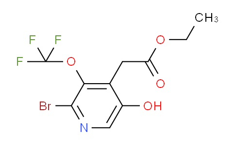 AM19624 | 1803992-97-3 | Ethyl 2-bromo-5-hydroxy-3-(trifluoromethoxy)pyridine-4-acetate