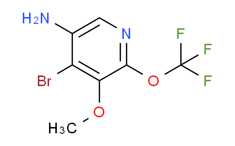 AM196240 | 1805982-40-4 | 5-Amino-4-bromo-3-methoxy-2-(trifluoromethoxy)pyridine