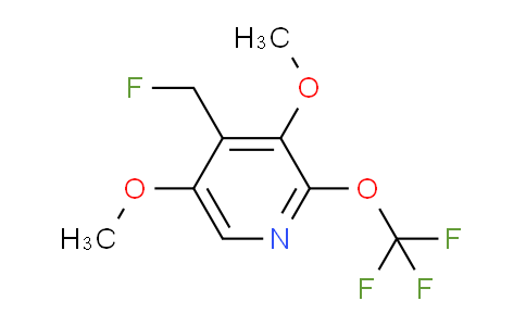 3,5-Dimethoxy-4-(fluoromethyl)-2-(trifluoromethoxy)pyridine
