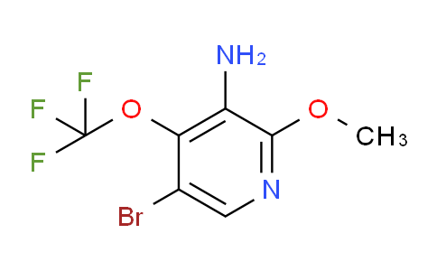 3-Amino-5-bromo-2-methoxy-4-(trifluoromethoxy)pyridine