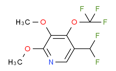 AM196245 | 1806139-25-2 | 2,3-Dimethoxy-5-(difluoromethyl)-4-(trifluoromethoxy)pyridine