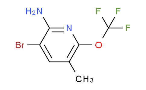 AM196266 | 1804468-40-3 | 2-Amino-3-bromo-5-methyl-6-(trifluoromethoxy)pyridine