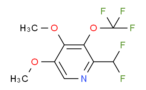 AM196267 | 1803442-22-9 | 4,5-Dimethoxy-2-(difluoromethyl)-3-(trifluoromethoxy)pyridine