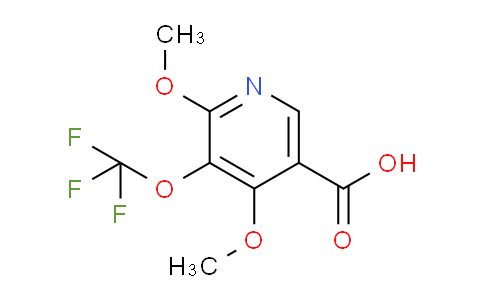 AM196270 | 1806179-04-3 | 2,4-Dimethoxy-3-(trifluoromethoxy)pyridine-5-carboxylic acid