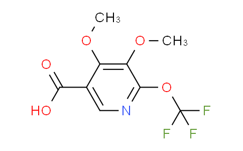 3,4-Dimethoxy-2-(trifluoromethoxy)pyridine-5-carboxylic acid