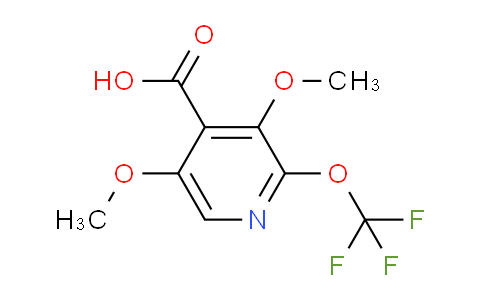 3,5-Dimethoxy-2-(trifluoromethoxy)pyridine-4-carboxylic acid